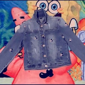 Disney blue jean jacket